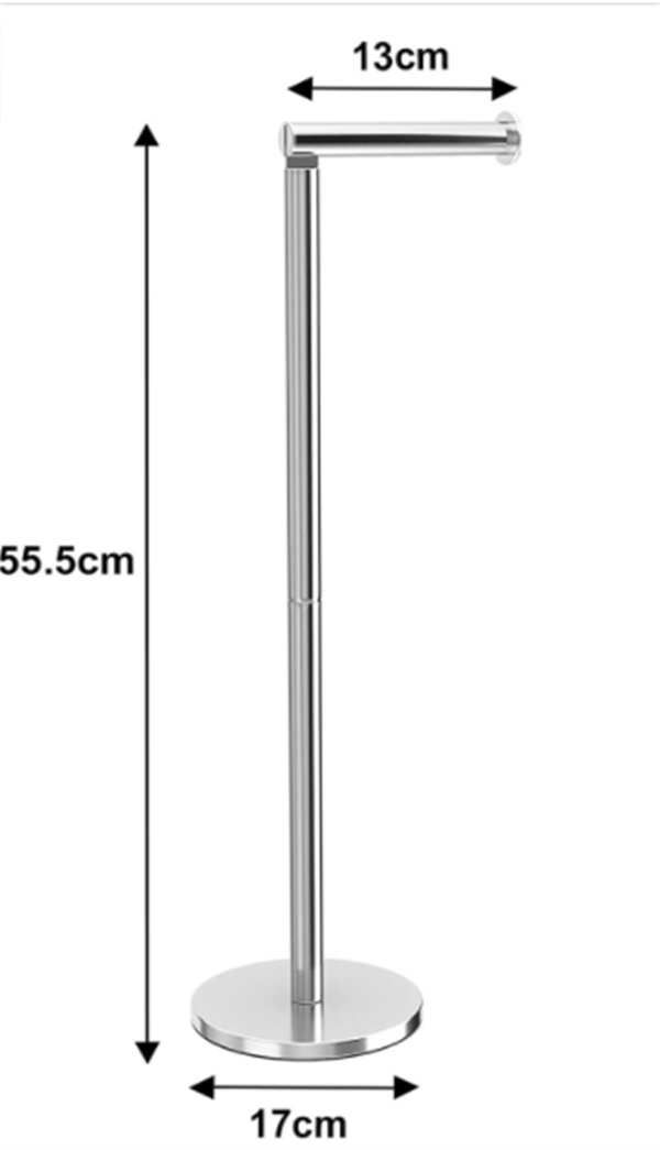 Belfry Bathroom Freestanding Toilet Roll Holders Folding Kitchen Roll Holder Stainless Steel